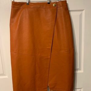 ASOS Burnt Orange Skirt